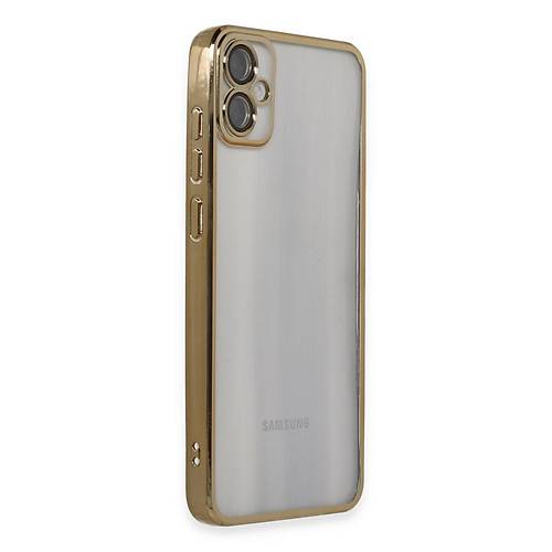 Galaxy A05 K�l�f Razer Lensli Silikon - Gold