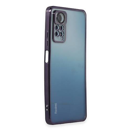 Redmi Note 11 Pro K�l�f Razer Lensli Silikon - Mor