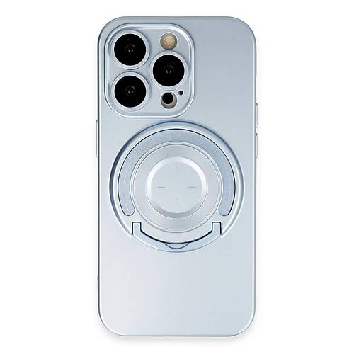 iPhone 14 Pro K�l�f Lukka Magneticsafe Kapak - Sierra Blue