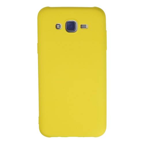 Galaxy J7 K�l�f Nano i�i Kadife Silikon - Sar�