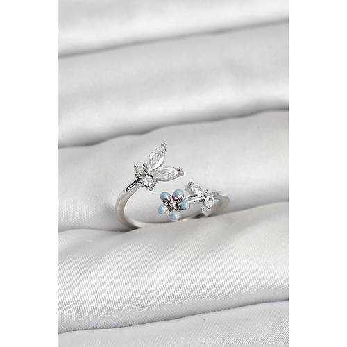 Pirin� G�m�� Renk Kelebek Model Kad�n Y�z�k