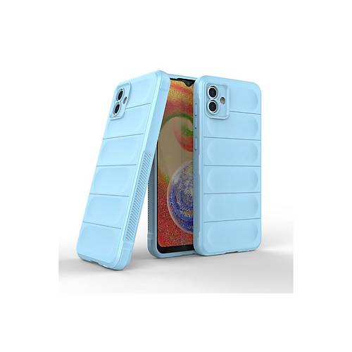 Galaxy A04E K�l�f Optimum Silikon - Sky Blue
