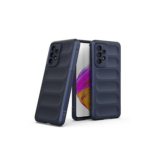 Galaxy A53 5G K�l�f Optimum Silikon - Lacivert