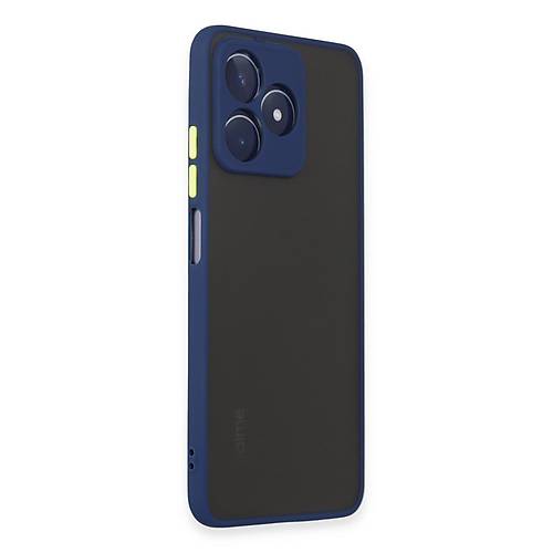 Realme C53 K�l�f Montreal Silikon Kapak - Lacivert