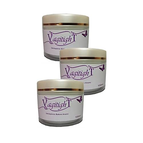 Vagitight Vaginal Tightening Cream Gen�tal S�k�la�t�r�c� Bak�m Kremi 100 Ml x 3 adet