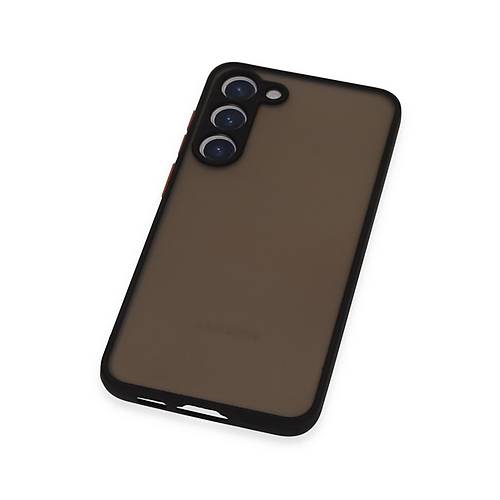 Galaxy S23 Plus K�l�f Montreal Silikon Kapak - Siyah