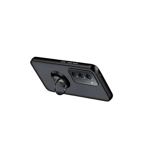Redmi 15 4G Montreal Y�z�kl� Silikon Kapak - Siyah