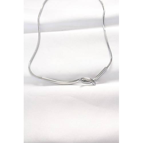 316L �elik Silver Renk Kolye