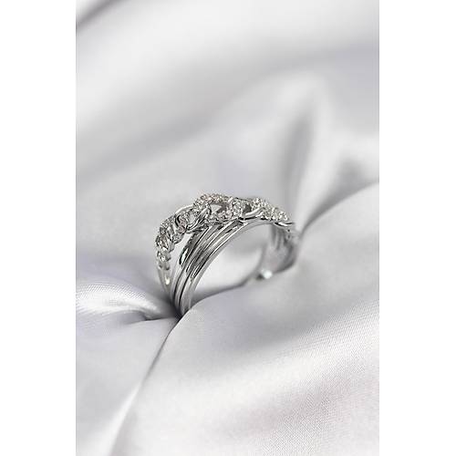 G�m�� Renk Zirkon Ta�l� Zincir Model Kad�n Y�z�k