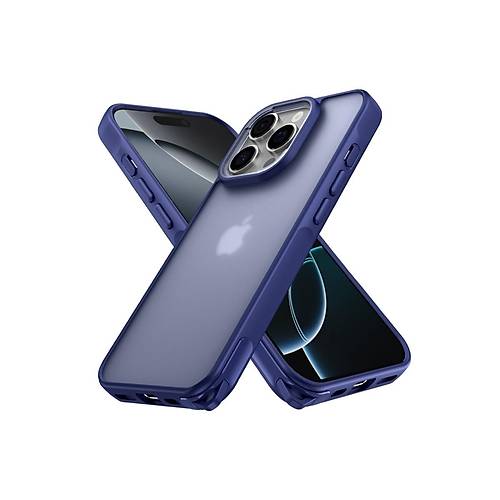 iPhone 16 Pro K�l�f Elegant Kapak - Lacivert