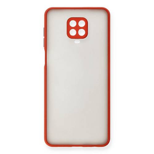 Redmi Note 9 Pro K�l�f Montreal Silikon Kapak - K�rm�z�