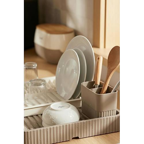 Vizon S�rg�l� Lavabo �st� Bula��kl�k & Fonksiyonel Tabakl�k Ve Bardakl�k 32x36 cm