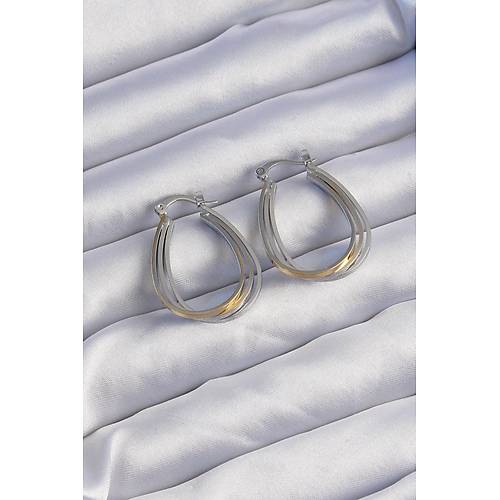 Pirin� Gold G�m�� Renkli Oval �oklu G�r�n�ml� K�pe