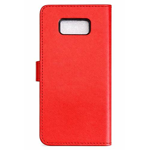 Galaxy S8 Plus K�l�f Trend S Plus Kapakl� K�l�f - K�rm�z�