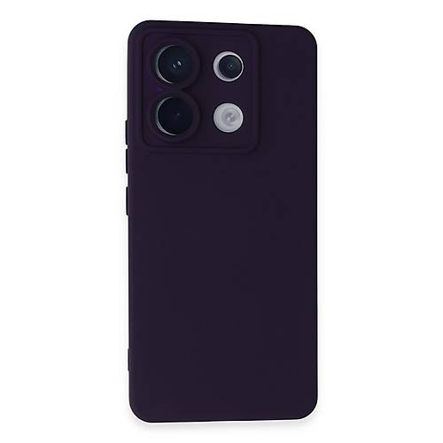 Redmi Note 13 Pro 5G K�l�f Nano i�i Kadife Silikon - Mor