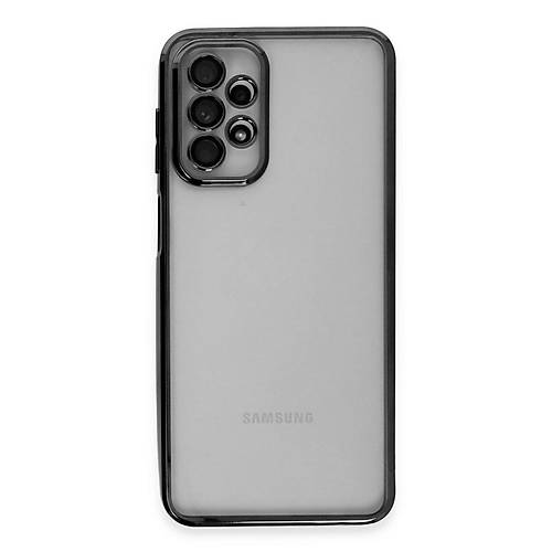Galaxy A23 4G K�l�f Razer Lensli Silikon - Siyah