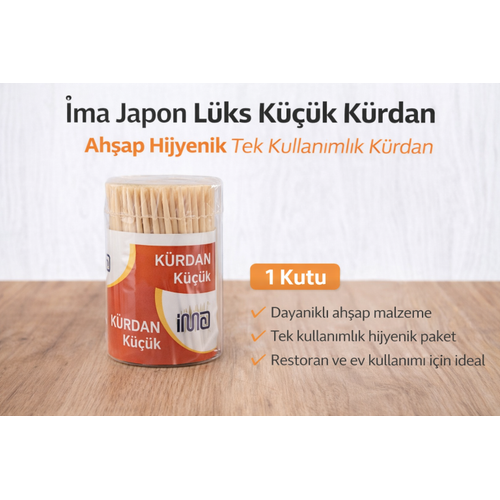 �ma Japon L�ks K���k K�rdan Ah�ap Hijyenik Tek Kullan�ml�k K�rdan 1 Adet