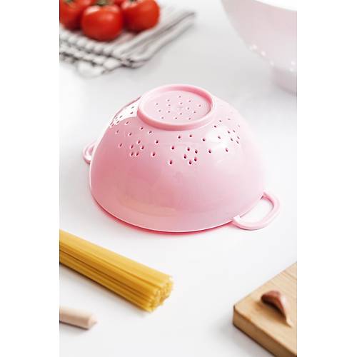 Akrilik Soft Pembe Mini Pirin� S�zge�i & Bakliyat S�zge�i (3 SU BARDA�I �L��L�)