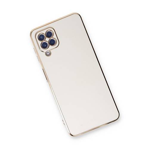 Galaxy A22 K�l�f Volet Silikon - Beyaz