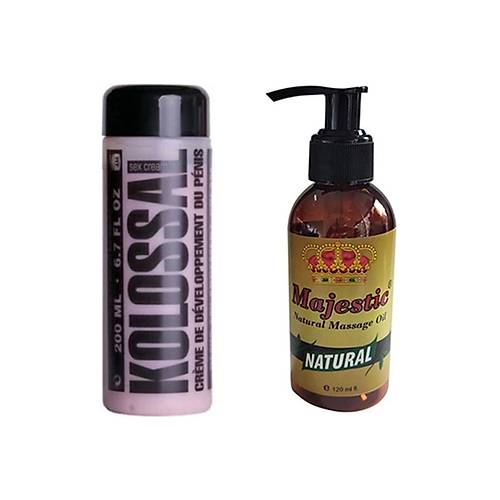 Erkek Genital Kremi 200 Ml. + Masaj Ya��