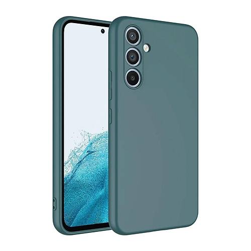 Galaxy A16 5G K�l�f First Silikon - Koyu Ye�il