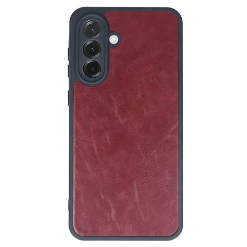 Galaxy A15 4G K�l�f Aras Deri Kapak - Bordo