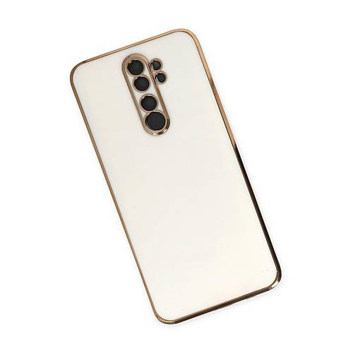 Redmi Note 8 Pro K�l�f Volet Silikon - Beyaz
