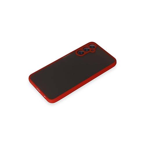 Galaxy A05S K�l�f Montreal Silikon Kapak - K�rm�z�
