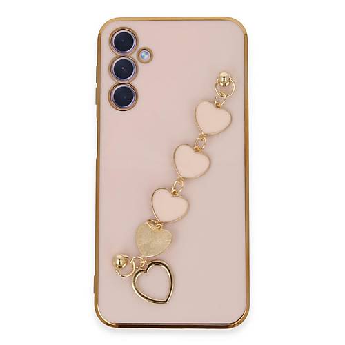 Galaxy A24 4G K�l�f Esila Silikon - Pudra