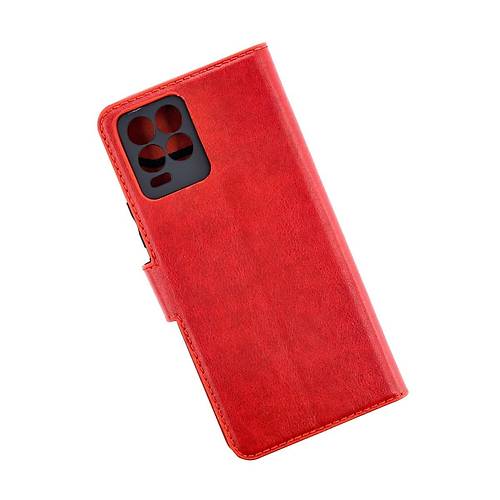 Realme 8 Pro K�l�f Trend S Plus Kapakl� K�l�f - K�rm�z�