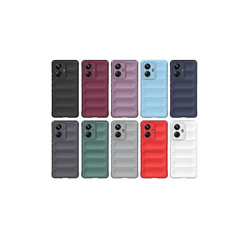 Realme 10 Pro 5G K�l�f Optimum Silikon - Sky Blue