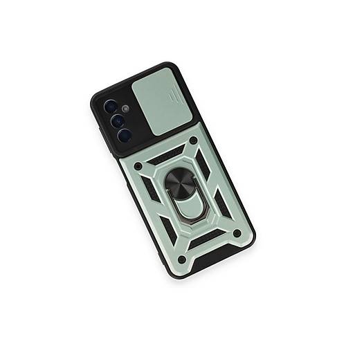 Galaxy M14 5G K�l�f Pars Lens Y�z�kl� Silikon - Ye�il