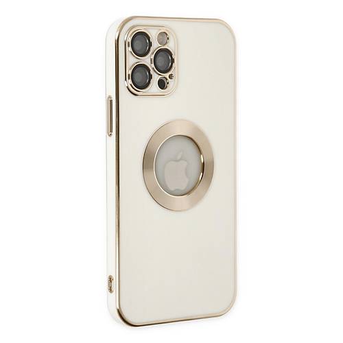 iPhone 12 Pro K�l�f Store Silikon - Beyaz