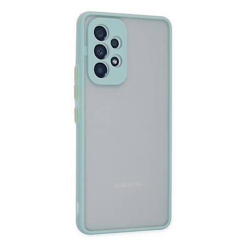 Galaxy A53 5G K�l�f Montreal Silikon Kapak - Turkuaz
