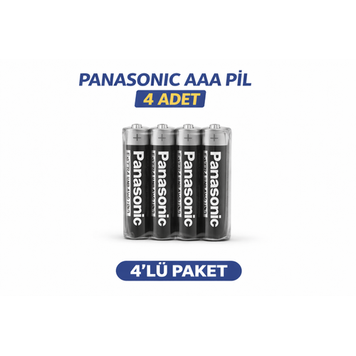 pana AAA R03 �nce Pil Zinc Carbon Extra Heavy Duty 2�li 2 Paket