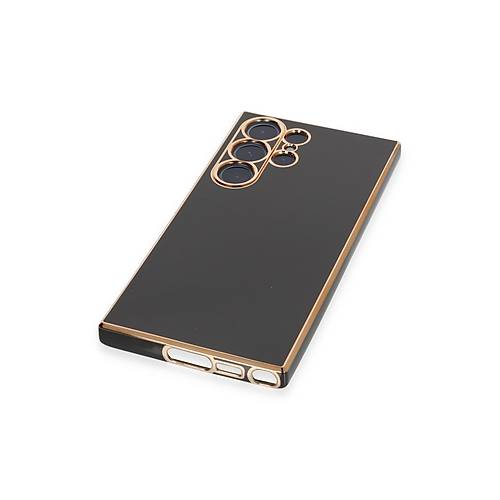 Galaxy S23 Ultra K�l�f Volet Silikon - Siyah