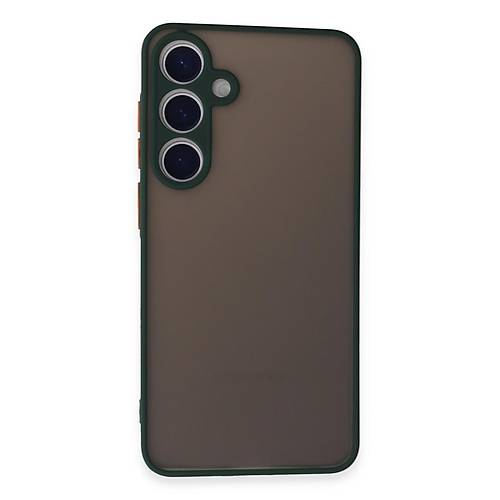 Galaxy S24 K�l�f Montreal Silikon Kapak - Ye�il