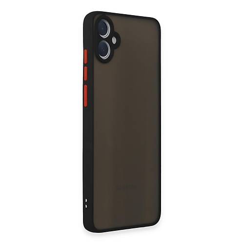 Galaxy A05 K�l�f Montreal Silikon Kapak - Siyah