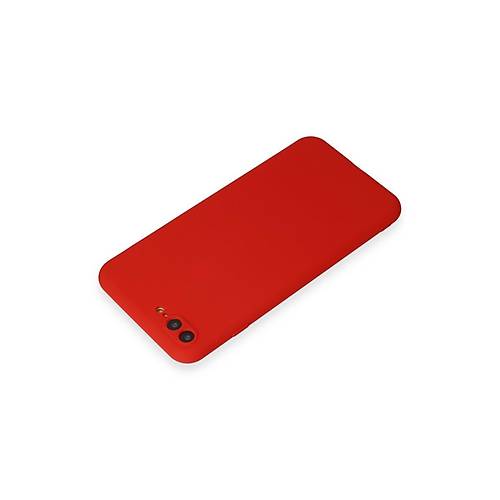 iPhone 7 Plus K�l�f First Silikon - K�rm�z�