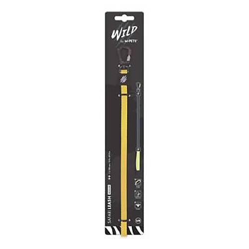 Wild Safari K�pek Gezdirme Kay��� Sar� Small-Medium 1x120 Cm