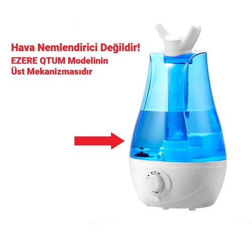 EZERE QTUM9 �ift Sprey Ultrasonik Hava Nemlendirici 3.5L �st Su Haznesi