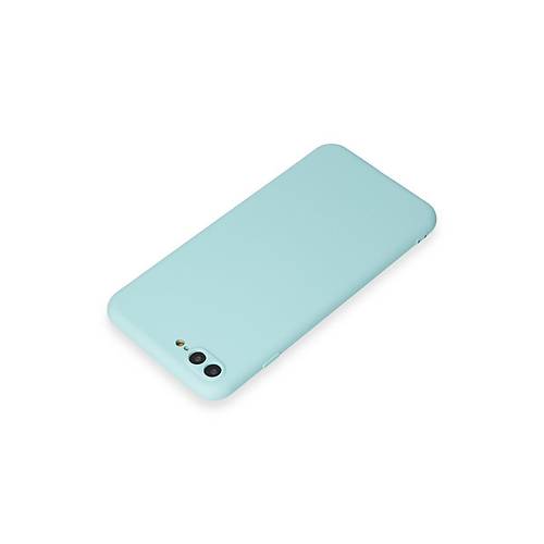iPhone 7 Plus K�l�f First Silikon - Turkuaz