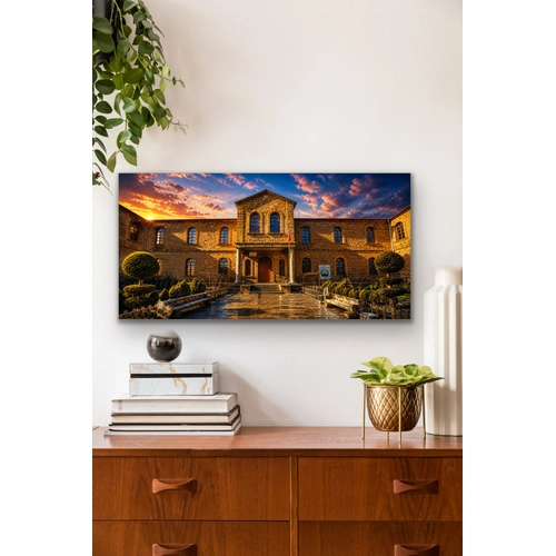 Tarihi Yozgat Lisesi Kanvas Tablo 40X80 CM