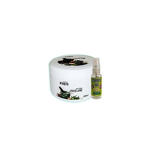 Mucizevi Krem Rahatlat�c� Bak�m Masaj Kremi 125 ml+30 ml ��rek Otu Ya�� ile