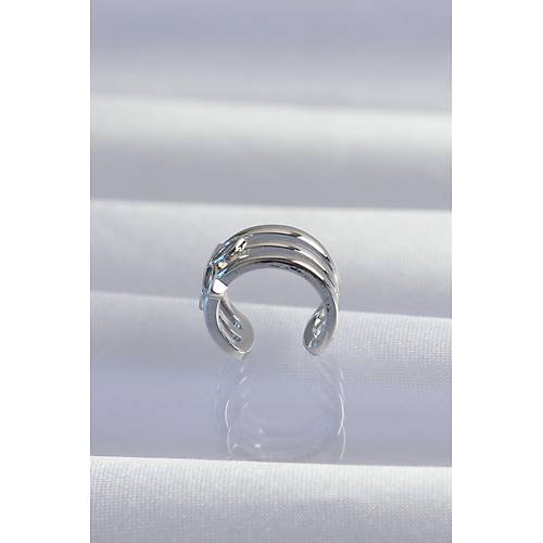 Pirin� G�m�� Renk Yonca Earcuff K�pe