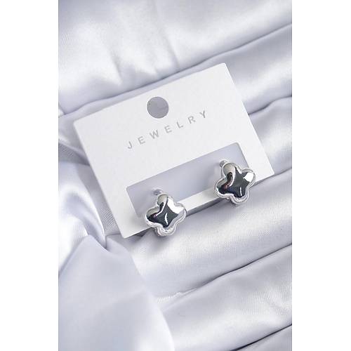 G�m�� Renk Yonca Model Pirin� Kad�n K�pe