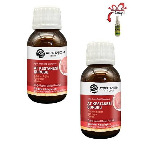 At Kestanesi �urubu Rahat ve Hafif His ��in 50 ml x 2 ad.+��rek Otu Ya�� ile