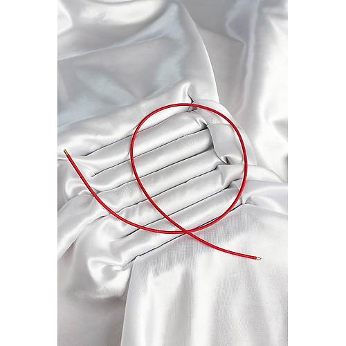 M�knat�sl�  Koyu K�rm�z� Renk Sarmal Kad�n Bileklik