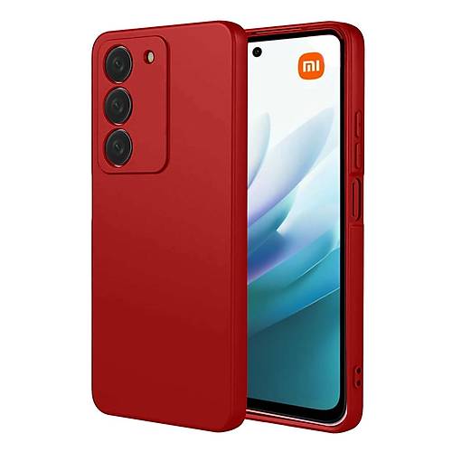 Redmi 15 4G First Silikon - K�rm�z�