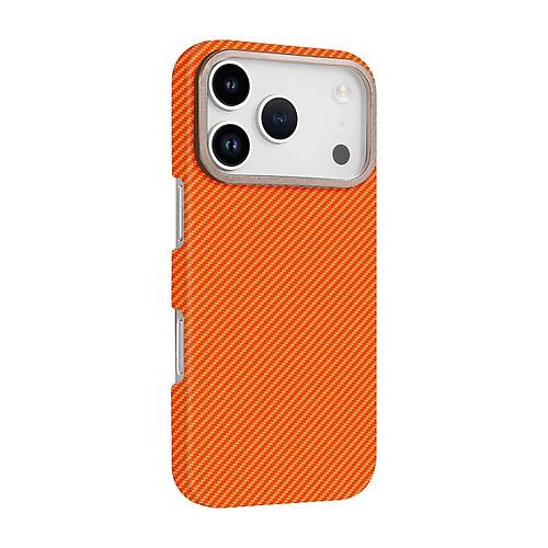 iPhone 17 Pro Vega Magsafe Kapak - Turuncu